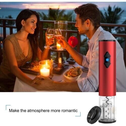 Electric Wine Opener Automatic Bottle Opener Portable Household Jar Opener Kitchen Accessories Gadgets Bottle Opener (without b