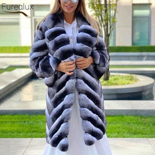 Большие шубы Furealux China At AliExpress