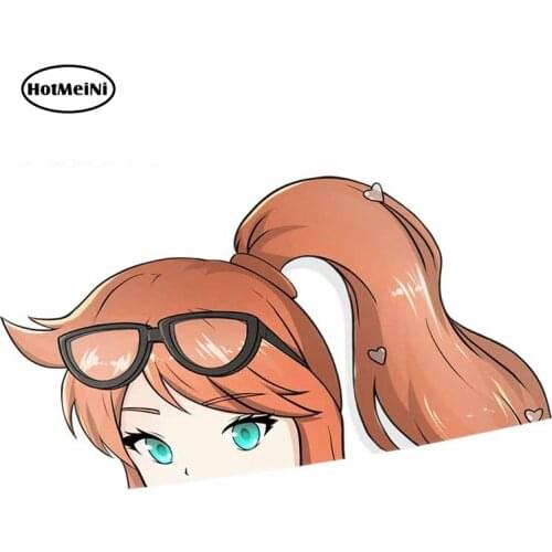 HotMeiNi 13cm x 7.5cm for Anime Girl Personality Creative VAN Car Stickers Graffiti Sticker Repair Occlusion Scratch Decals