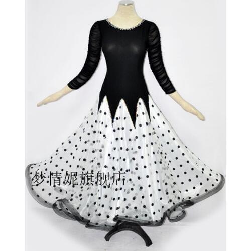 Customize New ballroom dance dress standard ballroom waltz dresses ballroom dance competition dresses custom made LXT426