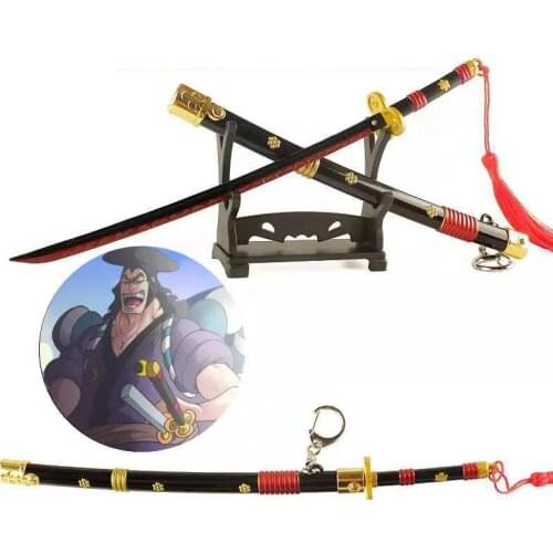 Cosplay ONE PIECE Roronoa Zoro Three-knife Ghost Kozuki Oden Enma Amenohabakiri Role Play Sauron Halloween Weapon Sword