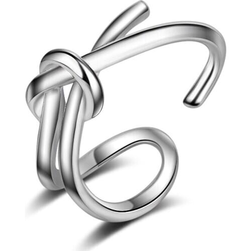 New Arrival 100% 925 Sterling Silver Fashion Cross Female Finger Rings Jewelry Ladies`ring Wholesale Anniversary Gift Cheap