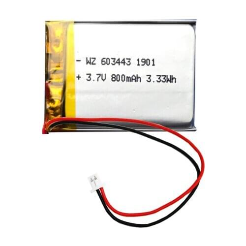 Beauty Instrument Batterie 603443 Polymer Lithium Batterie 850MAH Mückenschutzlampe Batterie Gesicht Bürste Massagegerät Batteri