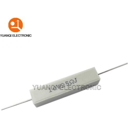 10pcs 10W 5% Cement Resistor Power Resistance 0.1 ~ 10K 0.1R 0.5R 10R 50R 0.22 0.33 0.5 1 2 5 8 10 15 20 25 30 100 1K 2K 3K ohm