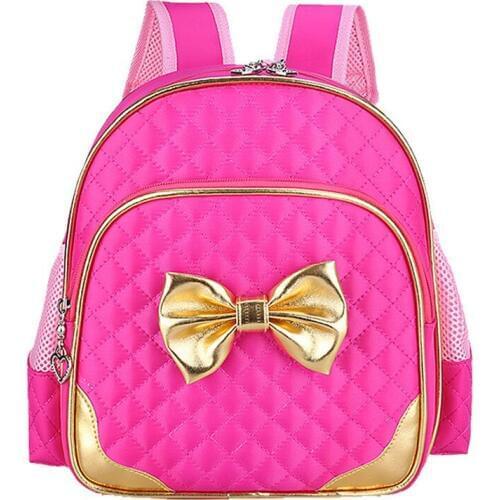 2021 Princess Girls School bags Cute Big Bow Kindergarten Girls Backpack Kids School Backpacks Wholesale Waterproof Child Bags