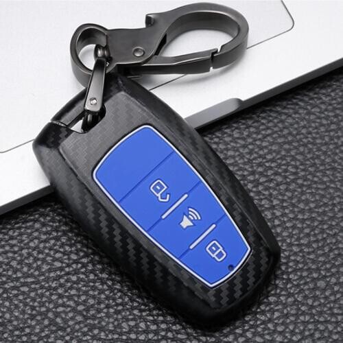 Carbon fiber Silicone Car Smart Remote key Cover Case For Great Wall Haval Coupe H9 GMW H6 H2 F7 F7X 2019 2020 Key Protect Shell