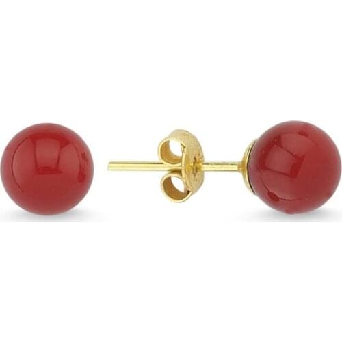 Gold Pearl Earrings TTGKPA23-Certified 14K Gold-A perfect gift for your Loved Ones-Ephesus Gold & Diamond