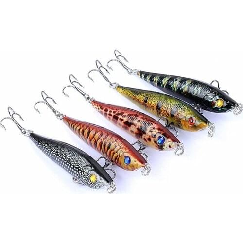 1 Pcs Minnow Fishing Lure 8cm 15cm Sinking Wobblers Pesca Artificial Hard Bait 3 Hook Crank Bait Bass Carp Lures Fishing Tackle