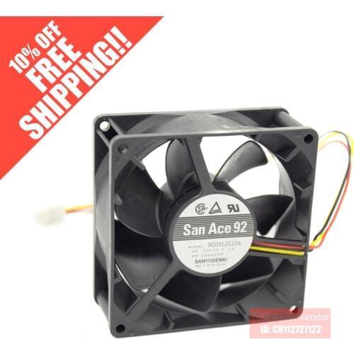 NEW SAN ACE 92 9G0912G104 9038 9CM 12V 1.1A 3line cooling fan