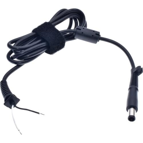 DC Tip Plug 7.4x5.0 mm DC Power Cable with 2Pin for HP Laptop Charger Power Supply DC Cable 1.5M