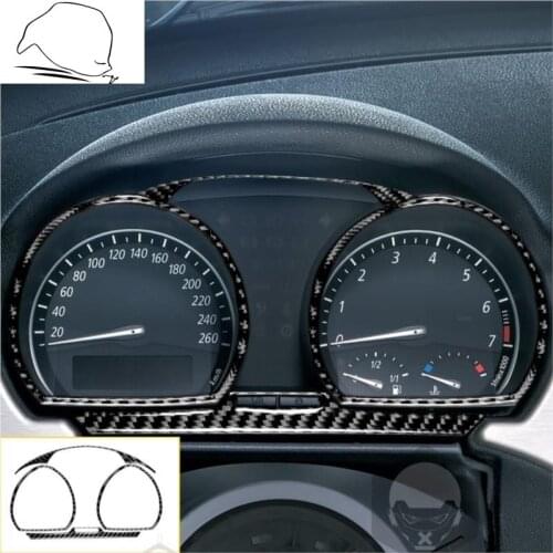 Car Speedometer Pointer Frame Trim Sticker Carbon Fiber Accessories For Bmw Z4 E85 E86 2003 2004 2005 2006 2007 2008 Roadster