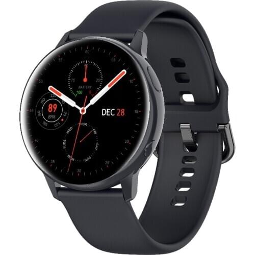 Wireless charging 390*390 HD 1.24 inch IP67 waterproof Android IOS smart watch wristband SG2 full touch ECG sleep monitoring