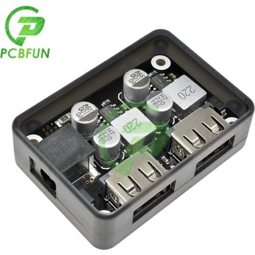 Dual USB Fast Quick Car Charger Charging Buck Module Input 6V-30V Single Port 24W for QC2.0 QC3.0 QC 2.0 3.0 Car Vehicle Board