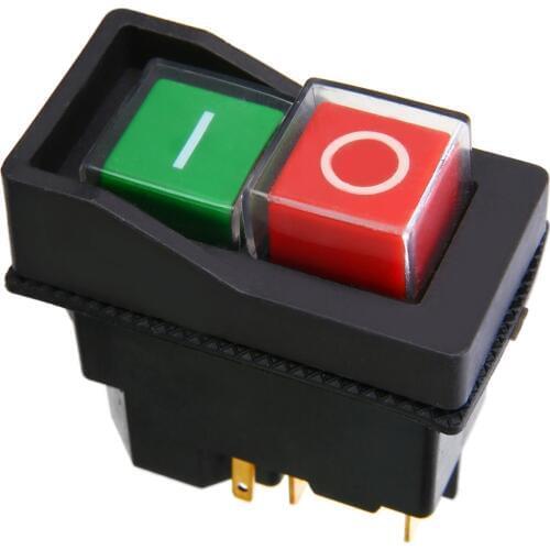 240V Electric On Off Switch for BELLE Minimix 140 150 Model Cement Concrete Mixers Replacement Electrical Red Green Switch