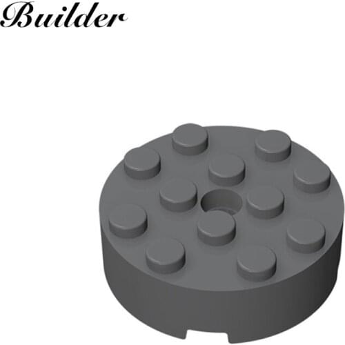 Building Blocks 87081 Brick Round 4x4 Cylindrical 10PCS/lot Compatible All Brands Assembles Particles Education Toy for Children