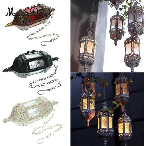MagiDeal Decorative Hanging Candlesticks
