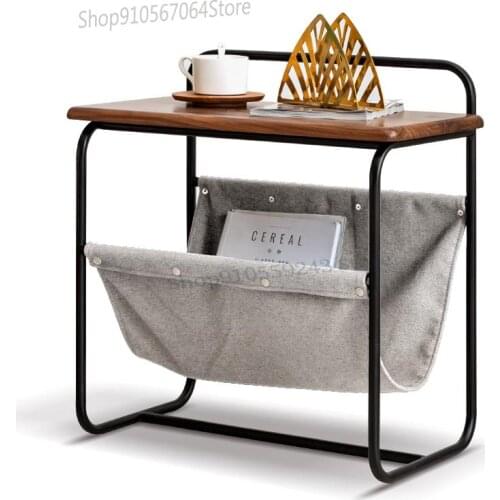 Black Walnut Small Coffee Table Living Room Sofa Solid Wood Side Table Nordic Simple Modern Home Coffee Table