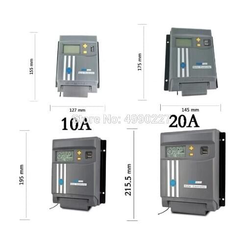 MPPT 10A/20A/30A/40A Solar PV Regulator with WIFI/Bluetooth 12V24V Solar Battery Charge controller for AGM/GEL/ LifePo4/ Lithium