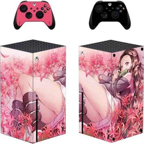 Demon Style Xbox Series X Skin Sticker for Console & 2 Controllers Decal Vinyl Protective Skins Style 1