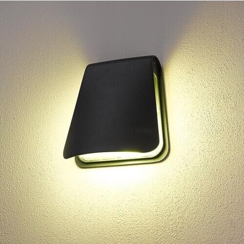 Modern minimalist creative outdoor waterproof wall lamp 9W LED outdoor garden lights door lights patio balcony garden lights