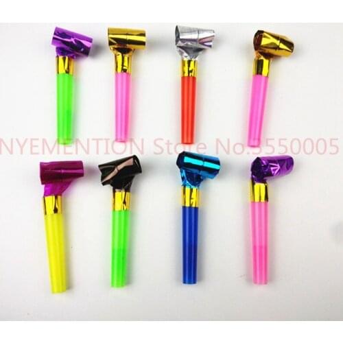 5000PCS Child MultiColor Blowouts Whistles Kids Birthday Party Props Favors Decoration Supplies Noise maker Toys fluitjes kids