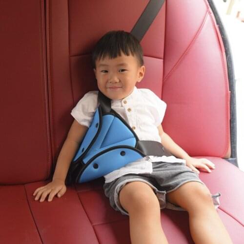 Universal Car Safe Seat Belt Cover Soft Adjustable Triangle Safety Seat Belt Pad Clips Protection For Baby Child Belts