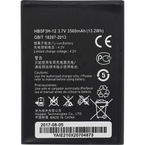 Replacement Battery HB5F3H-12 For Huawei E5372T E5372s E5775 4G LTE FDD Cat4 WIFI Router 3560mAh