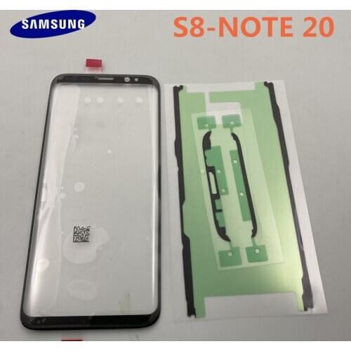 FOR Samsung Galaxy S8 S9 S10 S10E S20 NOTE 20 Ultra PLUS LCD display outer touch panel screen glass replacement Front Glass Lens