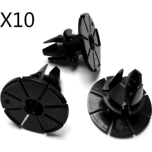 10 X Rocker Panel Moulding Clip for BMW Fits to 14mm HD. 30mm BL. 14mm 51717066229