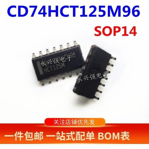 100% New&original CD74HCT125M96 74HCT125M HCT125M IC SOP-14 In Stock