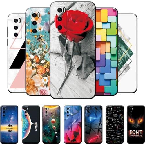 Case For Vivo V20 SE Case Cover on Vivo V20se 2020 Case Rose Pouch Soft TPU Silicone Back Cover On VivoV20 SE V20SE Phone Bumper