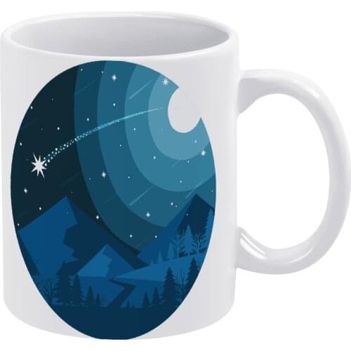 Starry Sky Mug Wholesale Modern Mug Porcelain Hot Chocolate Cups