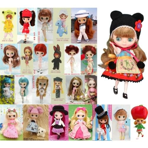 Blyth 1/6 nude doll joint body matte face with tan dark natural skin soft hair 30cm ICY NEO BJD toy gift DIY with HAND SET