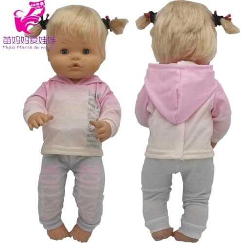 38 Cm Nenuco Doll Sweater Ropa Y Su Hermanita 16" Baby Dolls Clothes Children Girl Toys Coat
