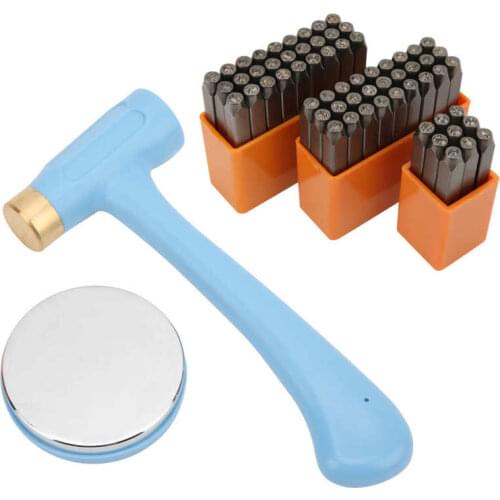 Metal Letter Punch Wide Application Metal Stamping Kit for Jewelry Making