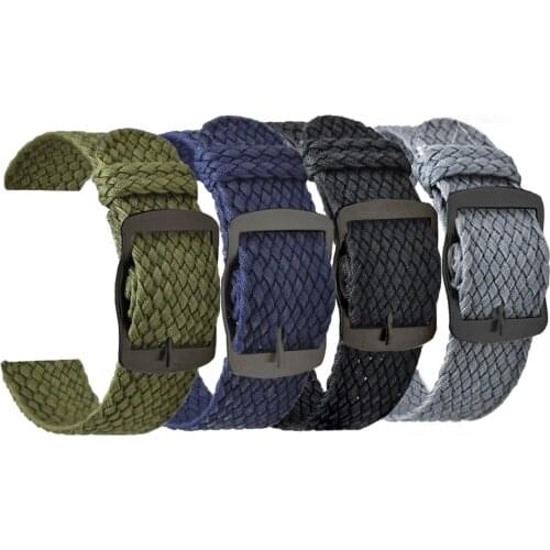 For TicWatch E/Amazfit Nylon Watch Band Fashion Casual Woven Nylon Sport Adjustable Strap For Men Women Replacement Strap Band