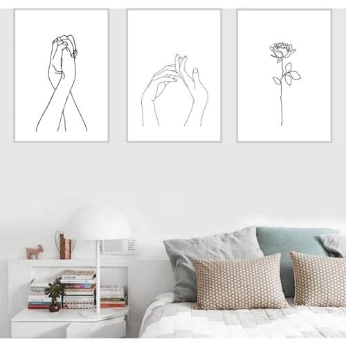 Sexy Women Body Nordic Poster Canvas Print Painting Wall Art Bedroom Home Decoration