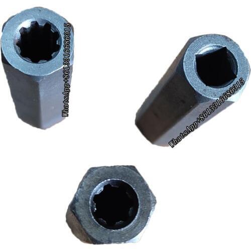 1pc lawn mower Connector/Weeding wheel joint/Drive shaft of cropper,mower/grass cutter/trimmer fittings/Gearbox joint