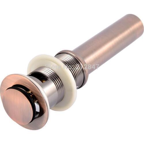 Bathroom Basin Bathtub Copper Compress Spring Drainer Stopper