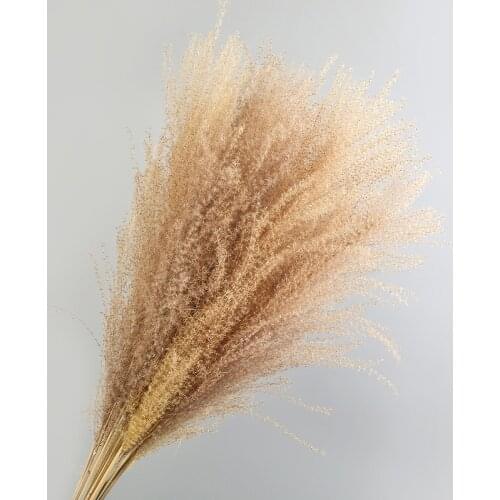 10pcs Artificial Plants Reed Dried Flower Bouquet Party Decorations Wedding Home Decoration Accessories Dried Flowers Fake Grass