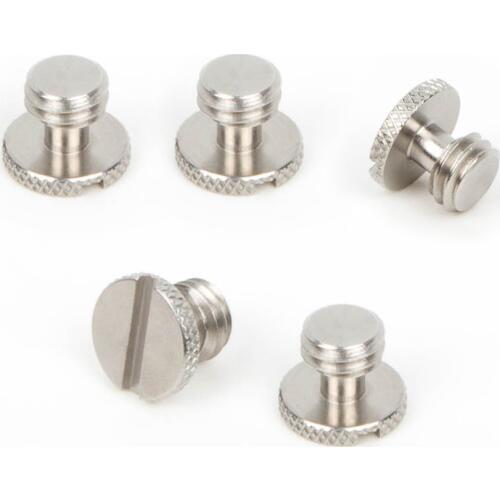 5pcs 3/8"-16 Camera Screw fr Sachtler Quick Release Strap Leather Case Rig Cage Gimbal Tripod Slider QR Fluid Head Plate Mount