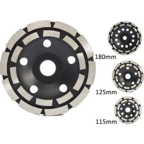 115/125/180mm Diamond Grinding Disc Abrasives Concrete Tools Grinder Wheel Metalworking Cutting Grinding Wheels Cup Saw Blade