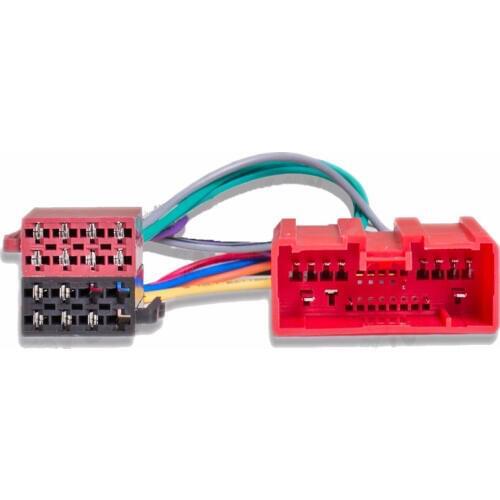 Msanzeo DVD Car Radio ISO Wiring Harness Connector Cable for 2 3 5 6 MPV 323 626 BT50 CX-7 ab Baujahr