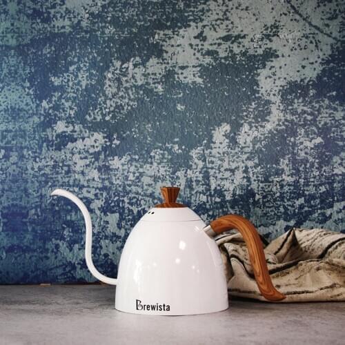 Brewista Gooseneck Kettle Stainless Steel Coffee Pot Coffee Drip Pot 700ml Pour Over Coffees Tea Kettle Fine Mouth Brew Pots