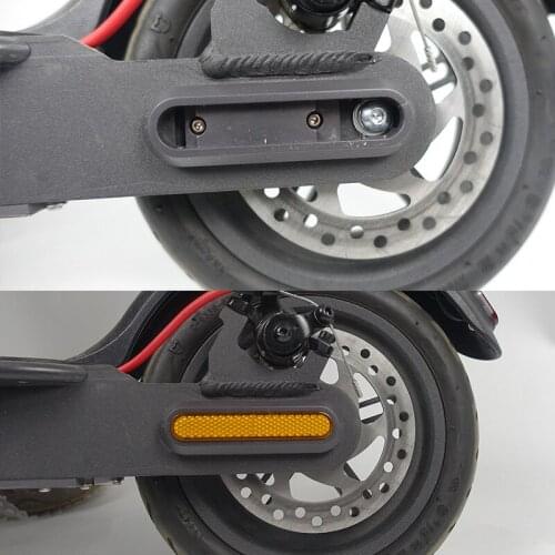 Yello Wheel Cover Protect Reflective Shell for Xiaomi Mijia M365 PRO PRO2 S1 Scooter Rear Back Safety Reflective Wheel Hub Cover