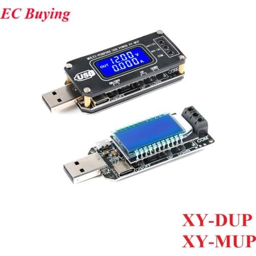 DC-DC CNC USB Step UP Down Power Supply Module 3.5V-12V to 1.0V-24V Adjustable Boost Buck Converter Voltage Regulator Board