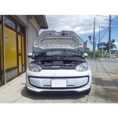 For 2011-Volkswagen up! 120 AACHY Front Bonnet Hood Modify Gas Struts Carbon Fiber Spring Damper Lift Support Absorber