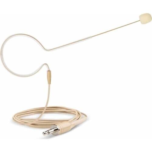 Headset Headworn Omnidirection Condenser Microphone Miniature Skin Microphones Wired Headband Mic with 3.5mm Mono Plug