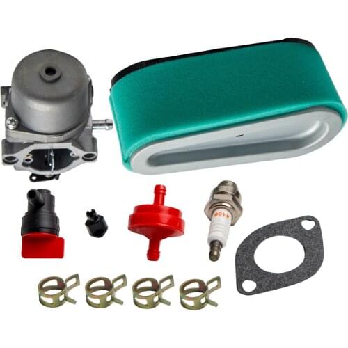 1 Set Carburetor Carb Kit Replacement for Briggs & Stratton LMT-162 165 166 12.5HP Engine for 494392, 494502, 495706, 496592