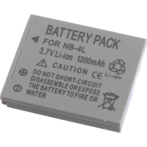 NB-4L Battery Pack for Canon IXUS 115, 220, 230, 255 HS, 230HS, 255HS, IXUS115HS, IXUS220HS, IXUS230HS, IXUS255HS Digital Camera